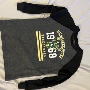 NBA Black and Gray Sweatshirt